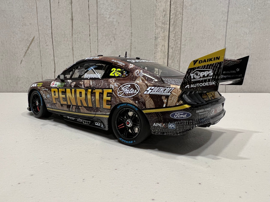 David Reynolds - Penrite Racing #26 Ford Mustang GT - 2022 Darwin Triple Crown Indigenous Round - 1:18 Scale Diecast Model - Authentic Collectables - RRP $275 NOW $225