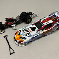 2004 JOHN FORCE & NORWALK RACEWAY PARK "FREEDOM'S FLIGHT" CASTROL GTX MUSTANG FUNNY CAR - 1:24 SCALE DIECAST MODEL - ACTION