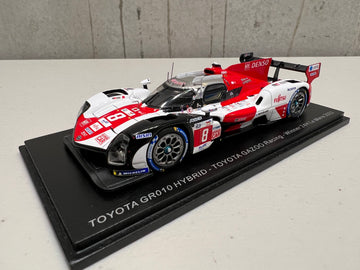 TOYOTA GR010 HYBRID No.8 TOYOTA GAZOO Racing - Winner 24H Le Mans 2022 - S. Buemi - R. Hirakawa - B. Hartley - 1:43 Scale Resin Model Car