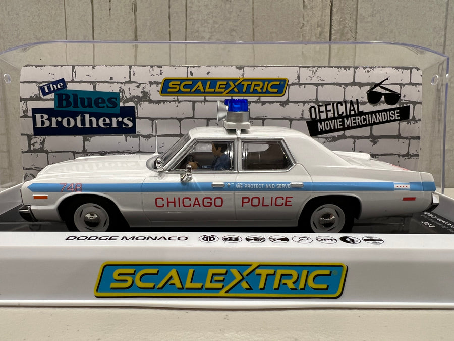 Scalextric Dodge Monaco Blues Brothers Chicago Police