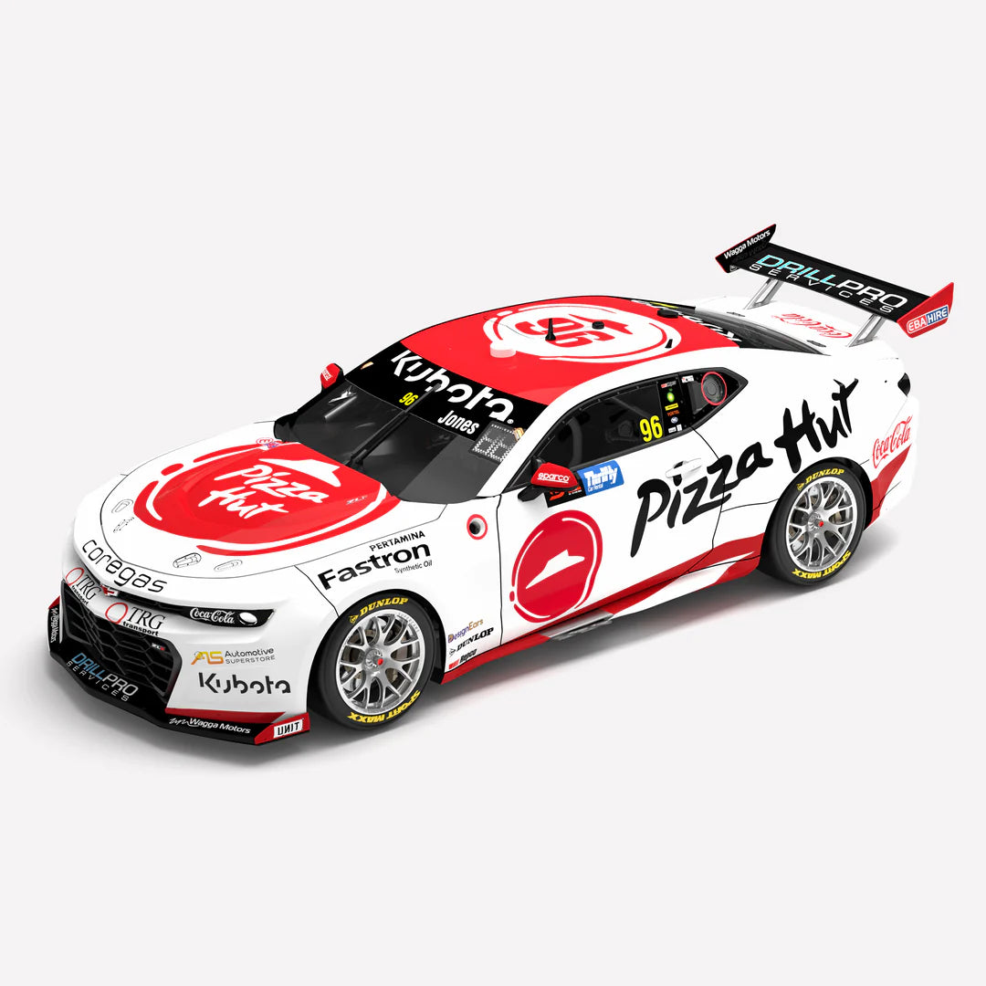 *PRE-ORDER* Macauley Jones - Brad Jones Racing Pizza Hut #96 Chevrolet Camaro ZL1 - 2024 Supercars Championship Season - 1:18 Scale Diecast model - AUTHENTIC COLLECTABLES