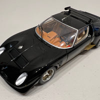 Lamborghini Miura SVR - Black/Gold - 1:18 Scale Diecast Model Car -Kyosho