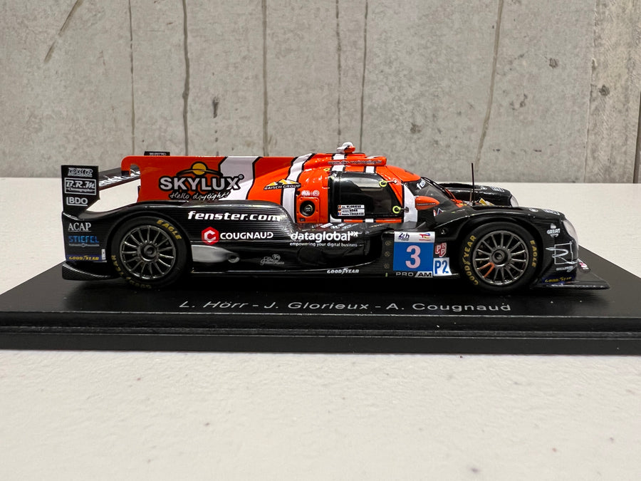 Oreca 07 - Gibson No.3 DKR Engineering - 24H Le Mans 2022 - L. Hörr - J. Glorieux - A. Cougnaud - 1:43 Scale Resin Model Car - Spark