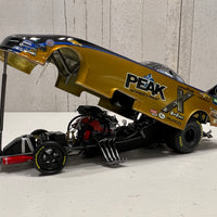 2023 John Force – PEAK 50th Anniversary SPECIAL PAINT SCHEME - 1:24 Scale Diecast Model - AutoWorld