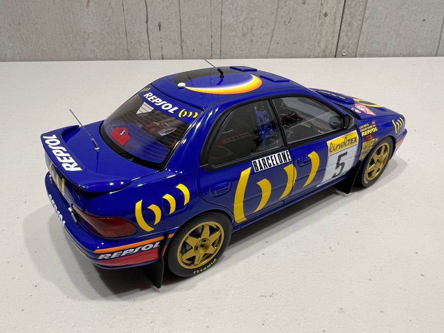 Subaru Impreza 1995 Monte-Carlo (#5) - 1:18 Scale Diecast Model Car