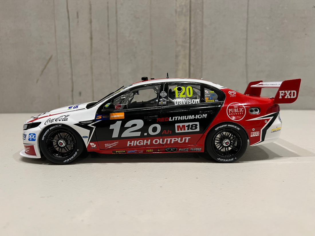 WILL DAVISON - 2018 FORD FGX FALCON - 23 RED RACING - IPSWICH SUPERSPRINT - 1:18 SCALE DIECAST MODEL - AUTHENTIC COLLECTABLES