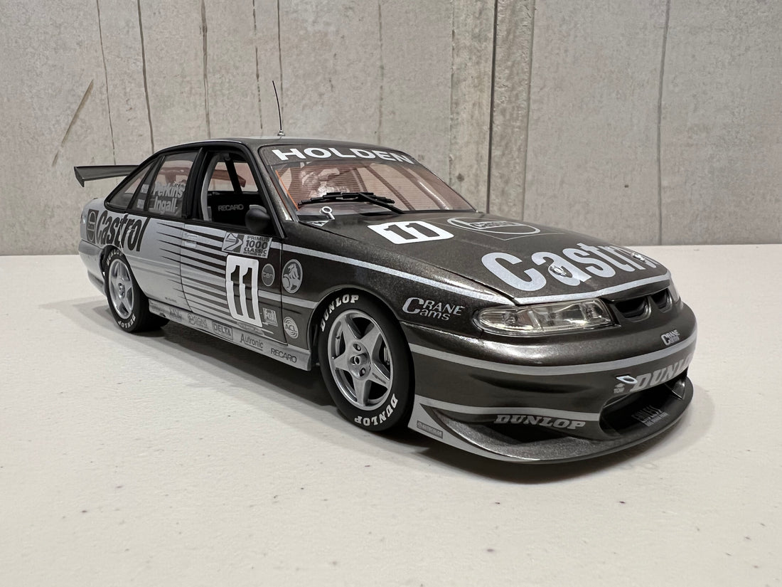 HOLDEN VS COMMODORE 1997 BATHURST WINNER 25th ANNIVERSARY SILVER LIVERY 1:18 DIECAST MODEL - RRP $299 NOW $249