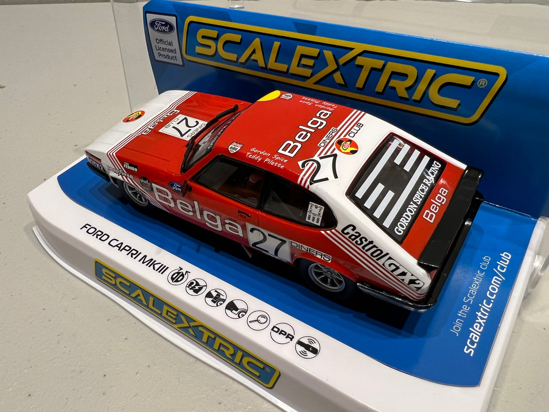 Scalextric Ford Capri MKIII Spa 24hrs 1978 Winner