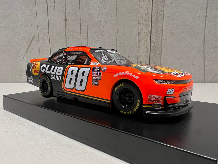 DALE EARNHARDT JR. AUTOGRAPHED 2023 BASS PRO SHOPS CLUB XFINITY 1:24 ARC DIECAST