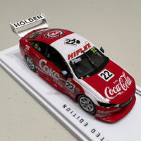 Chris Pither - PremiAir Coca-Cola Racing #22 Holden ZB Commodore - 2022 Repco Supercars Championship Season - 1:43 Scale Diecast Model - AUTHENTIC COLLECTABLES