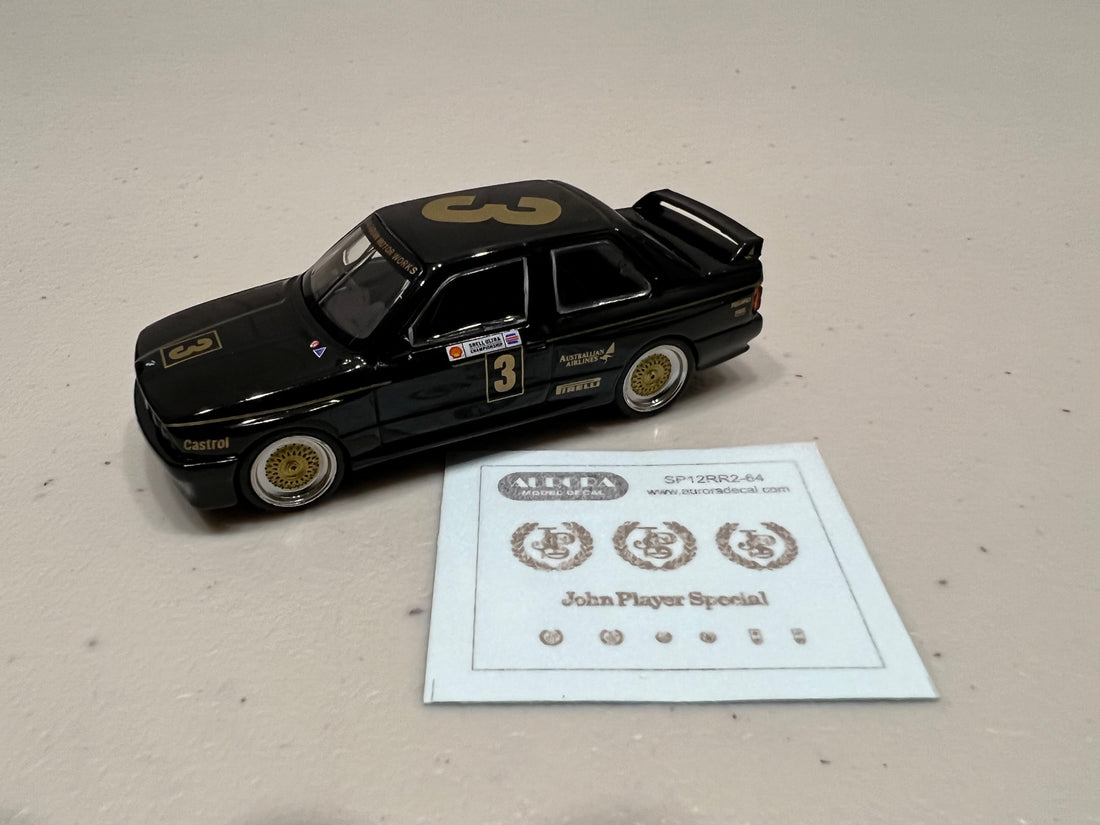 BMW M3 #3 JPS Team BMW 1987 ATCC Championship Winner - Australia Exclusive - 1:64 Scale Diecast Model - Mini GT