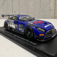 MERCEDES-AMG GT3 - 2022 GT WORLD CHALLENGE AUSTRALIA - TRIPLE EIGHT RACE ENGINEERING #888 - VAN GISBERGEN/PRINCE IBRAHIM - PHILLIP ISLAND GRAND PRIX CIRCUIT - RACE 1 - 3RD PLACE - 1:43 SCALE