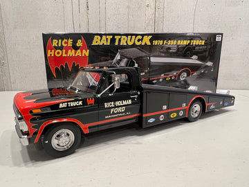 1970 FORD F-350 RAMP TRUCK - BATCAR - ACME 1:18 DIECAST