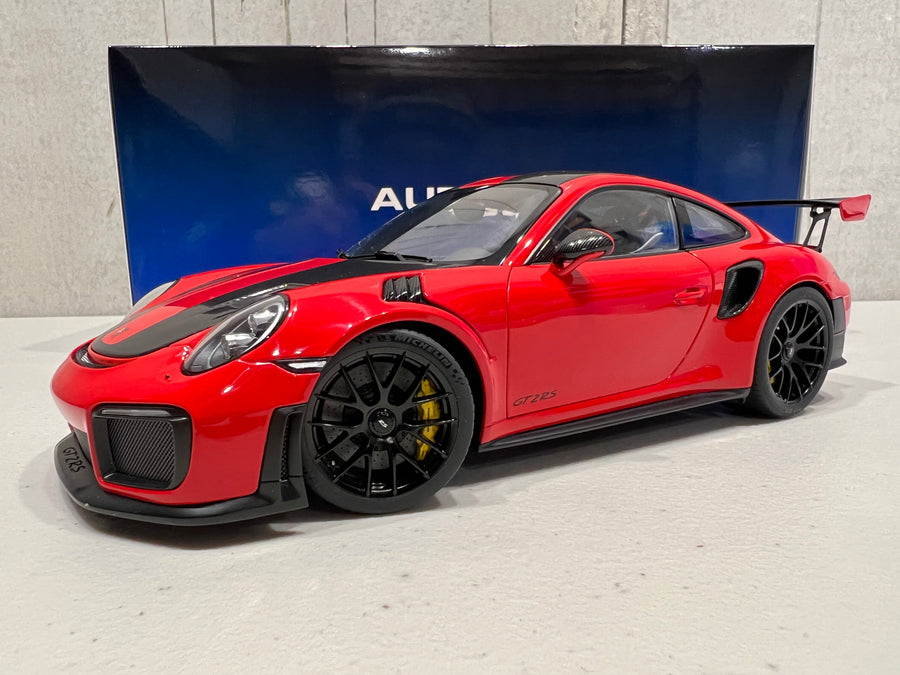 PORSCHE 911 (991.2) GT2 RS WEISSACH PACKAGE ( GUARDS RED ) AUTOART 1:18