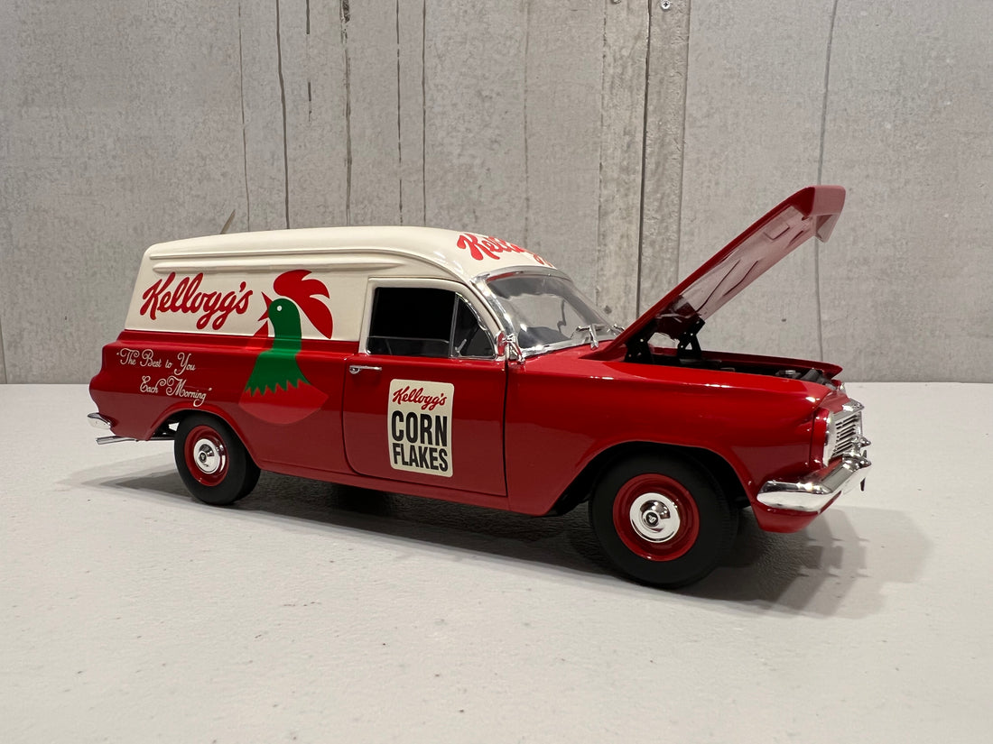 HOLDEN EH PANEL VAN KELLOGG’S "TASTES OF AUSTRALIA COLLECTION"- 1:18 SCALE DIECAST