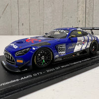 MERCEDES-AMG GT3 - 2022 GT WORLD CHALLENGE AUSTRALIA - TRIPLE EIGHT RACE ENGINEERING #888 - VAN GISBERGEN/PRINCE IBRAHIM - PHILLIP ISLAND GRAND PRIX CIRCUIT - RACE 1 - 3RD PLACE - 1:43 SCALE