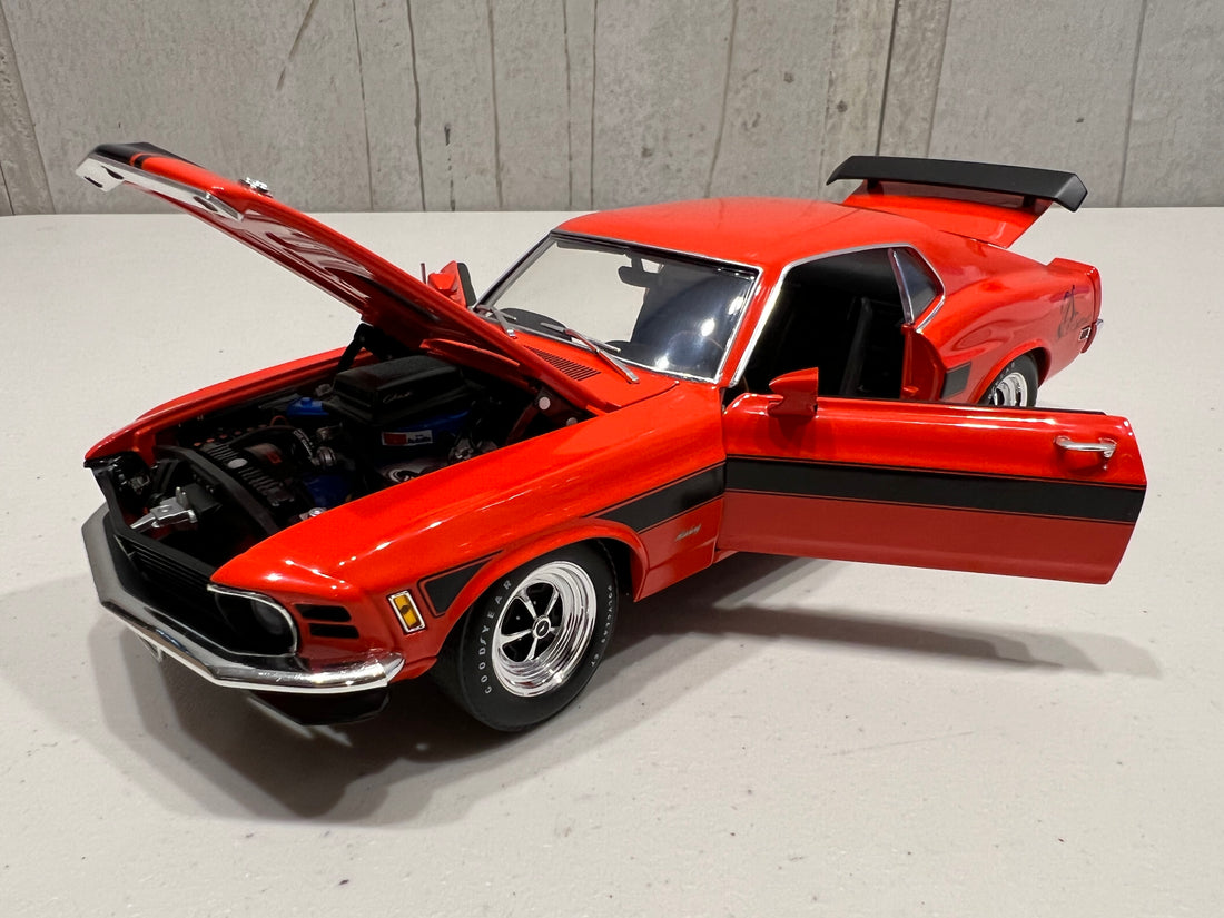 1970 FORD MUSTANG MACH 1 SIDEWINDER SPECIAL 1:18 DIECAST MODEL - ACME