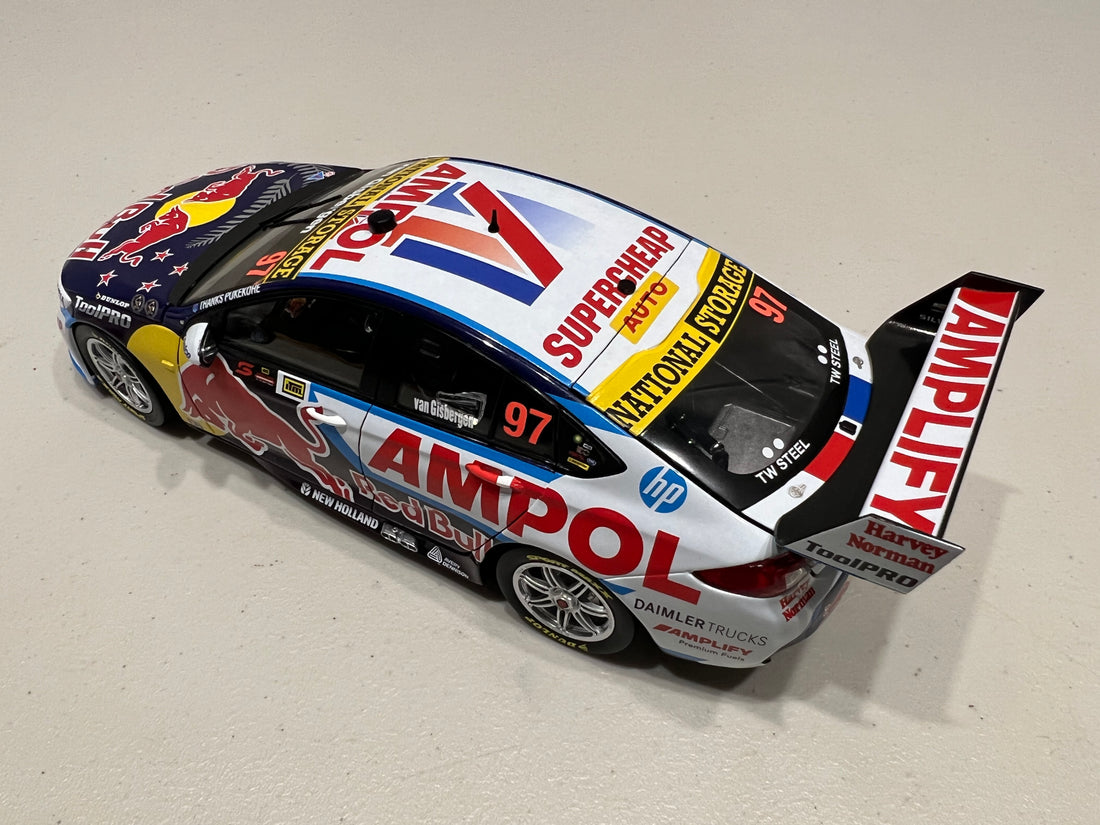 HOLDEN ZB COMMODORE  RED BULL AMPOL RACING  VAN GISBERGEN #97  2022 ITM Auckland Supersprint  (Last Race at Pukekohe) - 1:18 SCALE - BIANTE