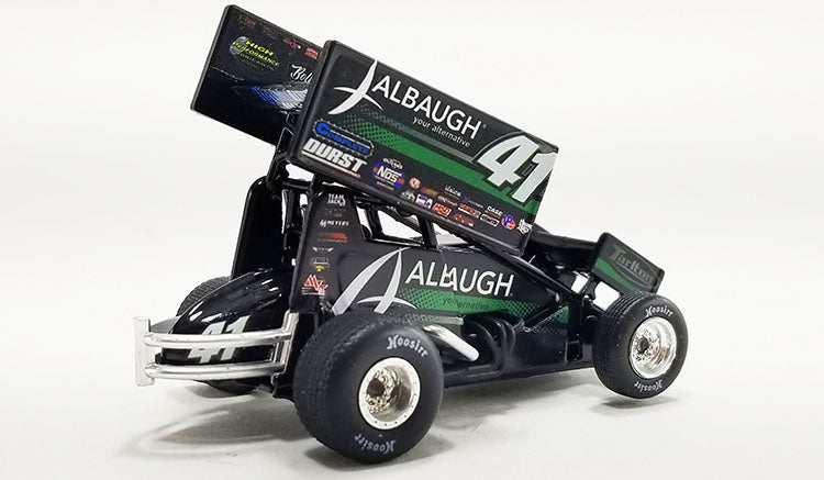 *PRE-ORDER* 2023 #41 ALBAUGH/ MVT SPRINT CAR - CARSON MACEDO - 1:50 SCALE DIECAST MODEL