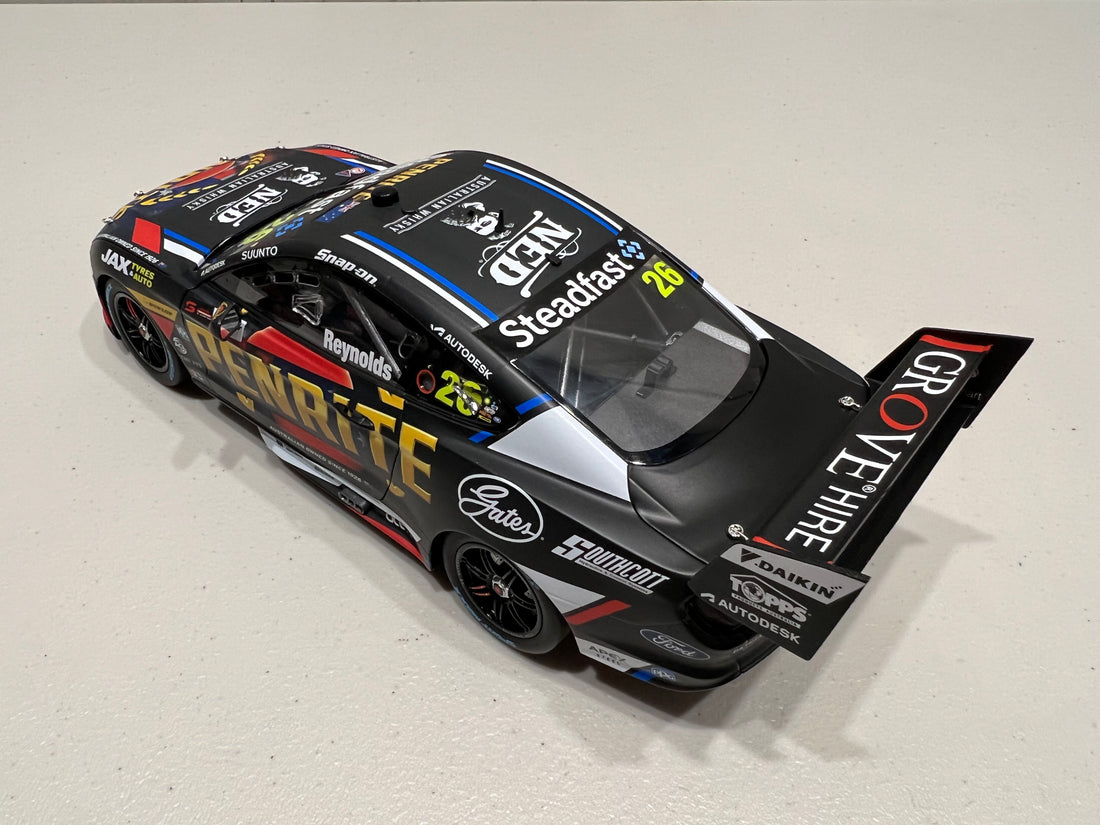 David Reynolds - Penrite Racing #26 Ford Mustang GT - 2022 Repco Supercars Championship Season - 1:18 Scale Diecast Model - AUTHENTIC COLLECTABLES