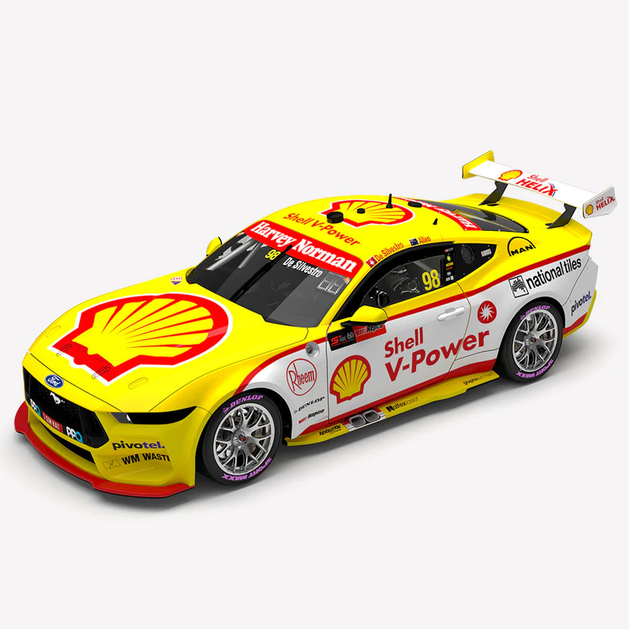 *PRE-ORDER* Simon De Silvestro - Kai Allen - Shell V-Power Racing Team #98 Ford Mustang GT - 2023 Bathurst 1000 Wildcard Livery - 1:43 Scale Diecast Model - AUTHENTIC COLLECTABLES