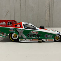 JOHN FORCE 2006 CASTROL GTX MUSTANG FUNNY CAR - 1:24 SCALE DIECAST MODEL - ACTION