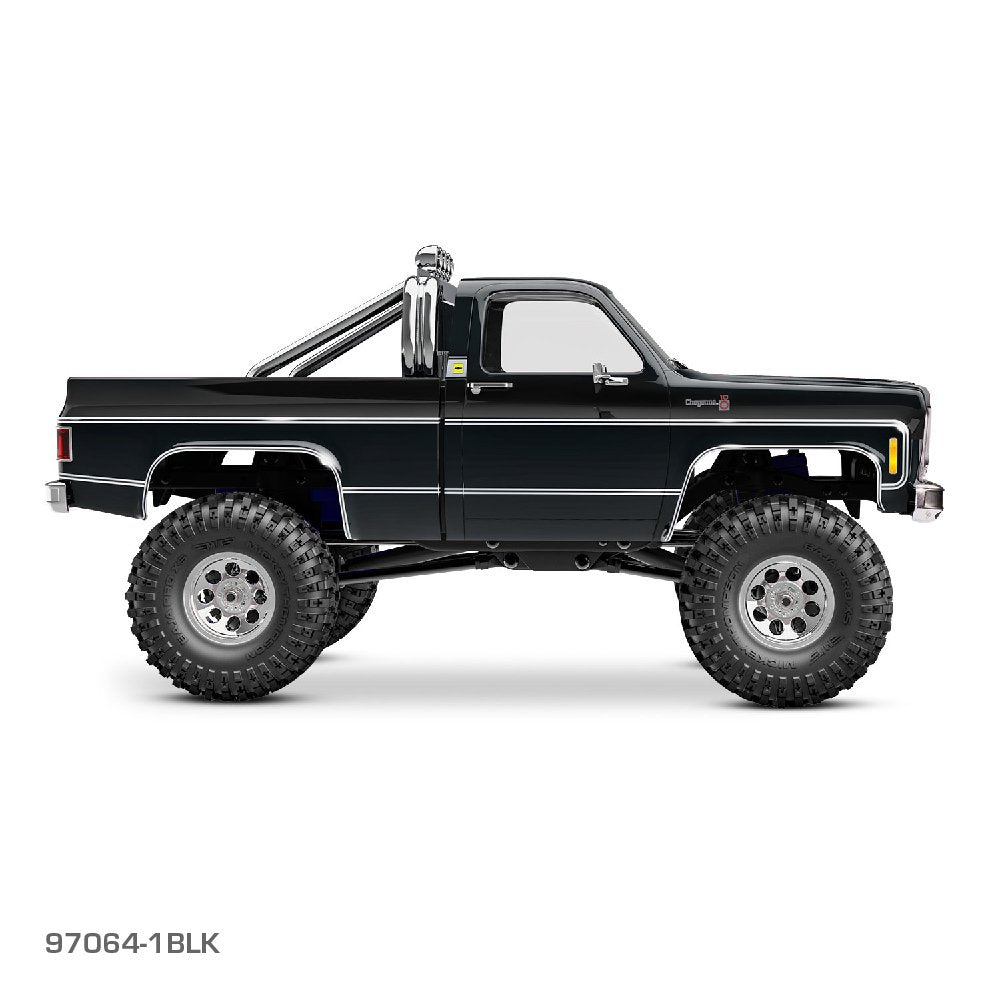 TRAXXAS TRX-4M CHEVROLET K10 HIGH TRAIL EDITION - BLACK - 1:18 SCALE