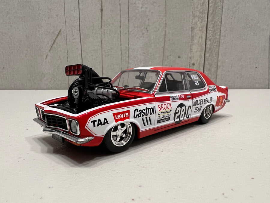 XU-1 PETER BROCK #28C BLOWN TORANA - 1:24 SCALE DIECAST MODEL