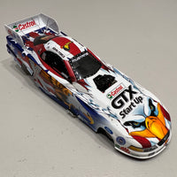 2004 JOHN FORCE & NORWALK RACEWAY PARK "FREEDOM'S FLIGHT" CASTROL GTX MUSTANG FUNNY CAR - 1:24 SCALE DIECAST MODEL - ACTION