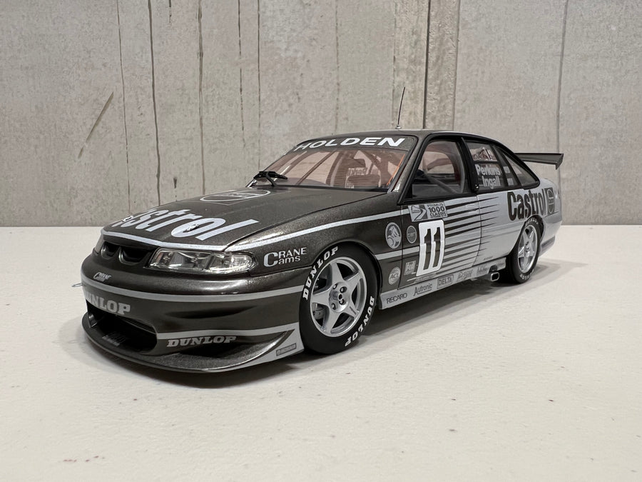 HOLDEN VS COMMODORE 1997 BATHURST WINNER 25th ANNIVERSARY SILVER LIVERY 1:18 DIECAST MODEL - RRP $299 NOW $249