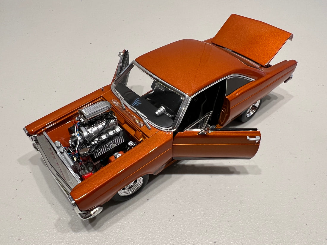 1967 FORD FAIRLANE BLOWN 427 SOHC STREET MACHINE - 1:18 SCALE DIECAST MODEL - ACME