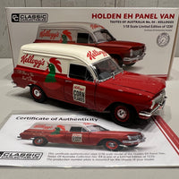 HOLDEN EH PANEL VAN KELLOGG’S "TASTES OF AUSTRALIA COLLECTION"- 1:18 SCALE DIECAST