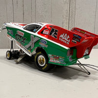 JOHN FORCE 2006 CASTROL GTX MUSTANG FUNNY CAR - 1:24 SCALE DIECAST MODEL - ACTION