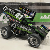 2023 #41 ALBAUGH/ MVT SPRINT CAR - CARSON MACEDO - 1:18 SCALE DIECAST