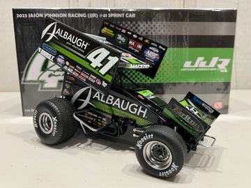 2023 #41 ALBAUGH/ MVT SPRINT CAR - CARSON MACEDO - 1:18 SCALE DIECAST