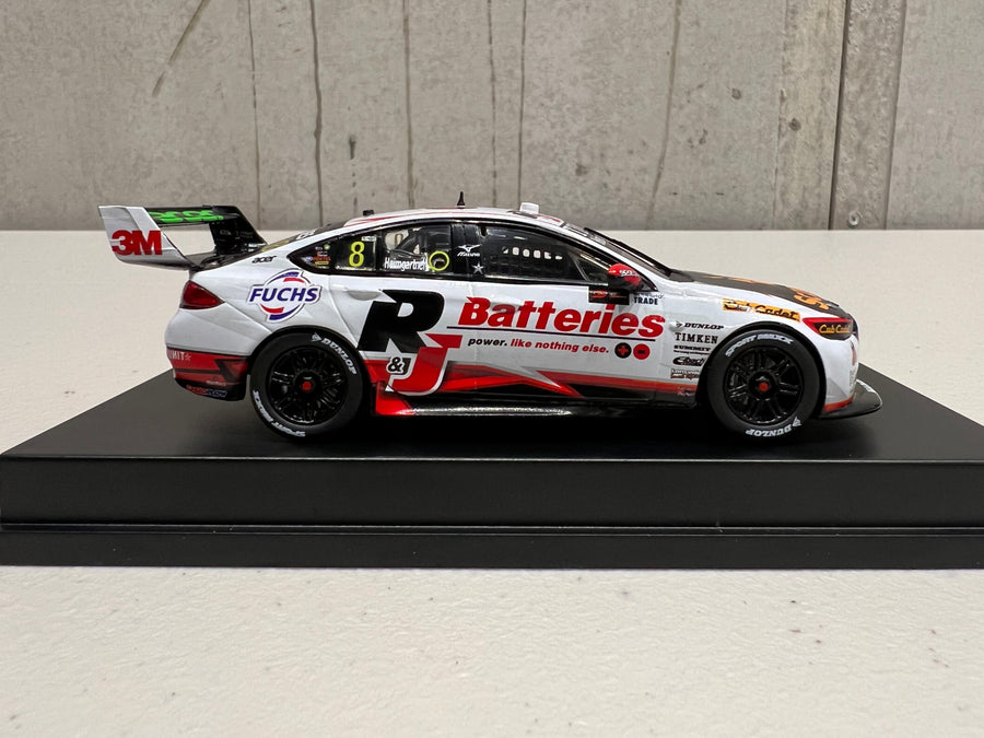 HOLDEN ZB COMMODORE - BJR - ANDRE HEIMGARTNER #8 R&J Batteries/Scandia - Bunnings Trade Perth Supernight Race 11 3RD PLACE - 1:43 Scale Diecast Model Car - BIANTE