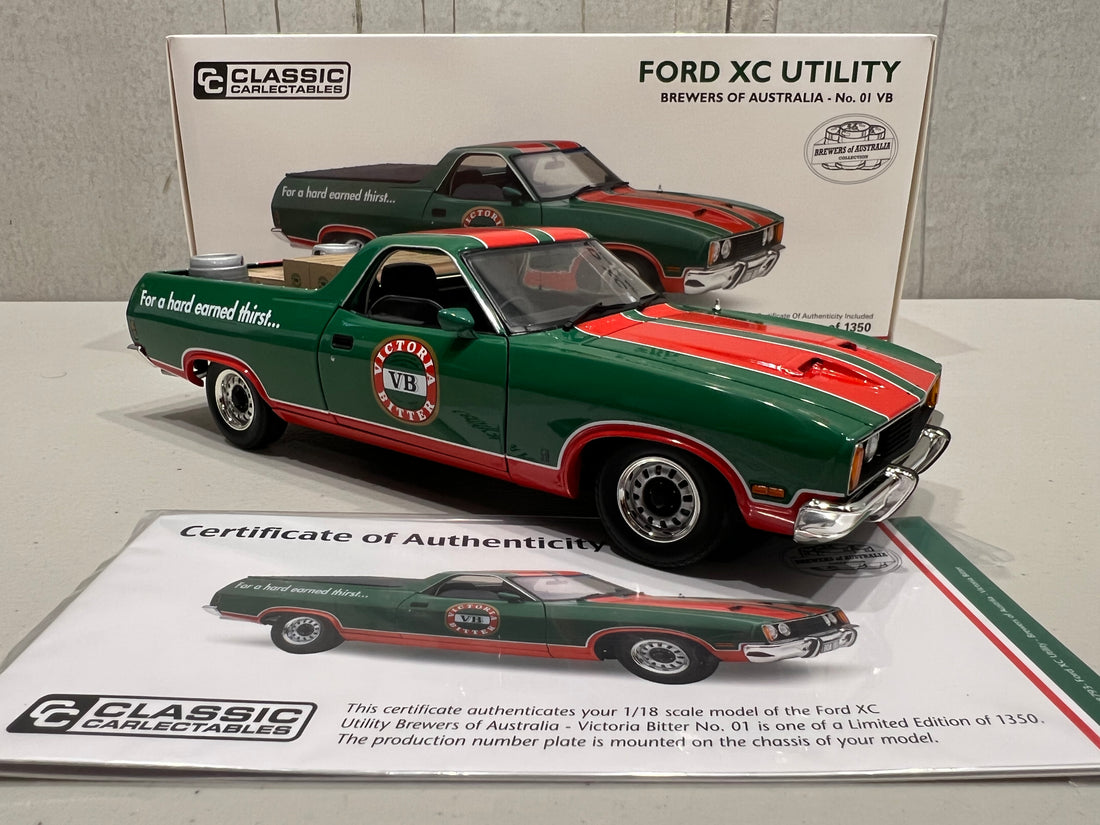 FORD XC UTILIY VICTORIA BITTER 1:18 SCALE DIECAST MODEL