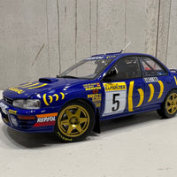 Subaru Impreza 1995 Monte-Carlo (#5) - 1:18 Scale Diecast Model Car