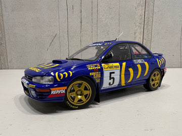 Subaru Impreza 1995 Monte-Carlo (#5) - 1:18 Scale Diecast Model Car