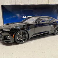 CHEVROLET CAMARO ZL1 2017 (BLACK) - 1:18 SCALE COMPOSITE MODEL - AUTOART