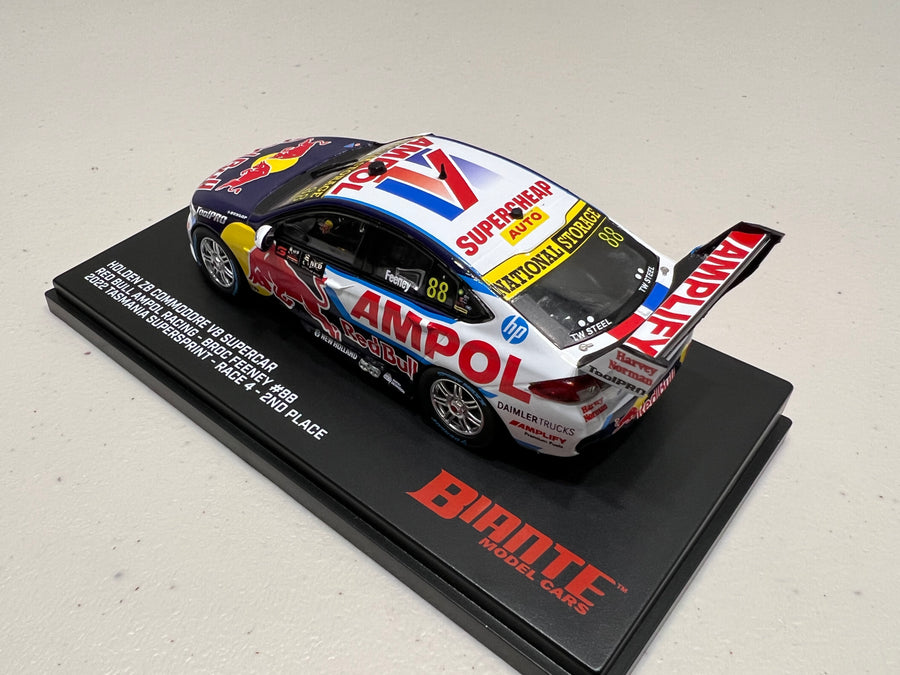 HOLDEN ZB COMMODORE - RED BULL  AMPOL RACING - BROC FEENEY #88 -  NED Whisky Tasmania Supersprint Race  4 RUNNER-UP - 1:43 Scale