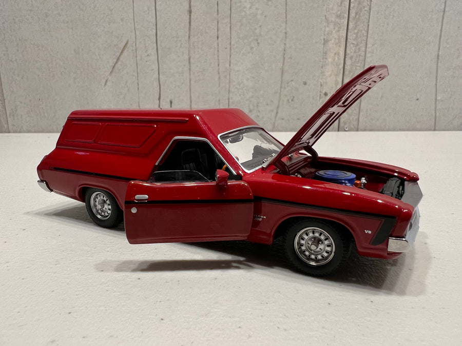 Red XB GS Ford Panel Van - 1:32 Scale Diecast Model