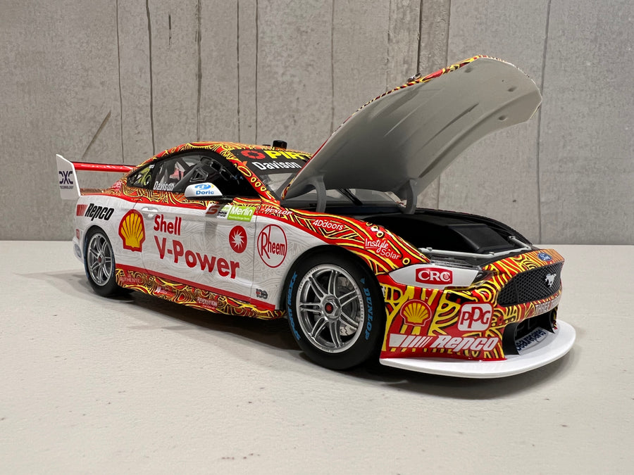 WILL DAVISON - Shell V-Power Racing Team #17 Ford Mustang GT - 2022 Darwin Triple Crown Indigenous Round - 1:18 Scale Diecast Model - Authentic Collectables