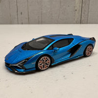 Lamborghini Sián FKP 37 Ble Aegir - 1:64 Scale Diecast Model - Mini GT