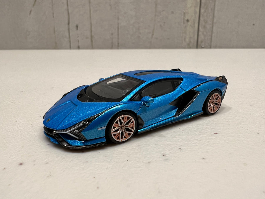 Lamborghini Sián FKP 37 Ble Aegir - 1:64 Scale Diecast Model - Mini GT