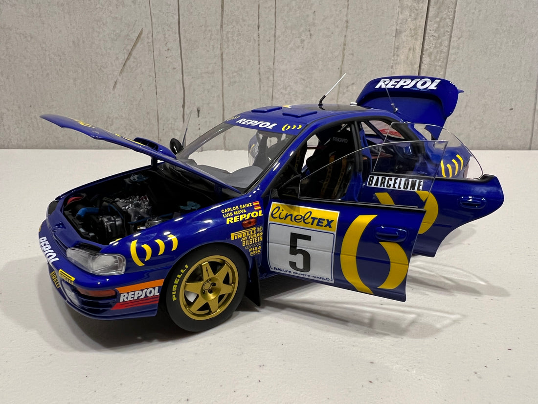 Subaru Impreza 1995 Monte-Carlo (#5) - 1:18 Scale Diecast Model Car