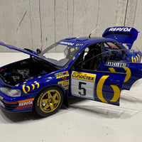 Subaru Impreza 1995 Monte-Carlo (#5) - 1:18 Scale Diecast Model Car