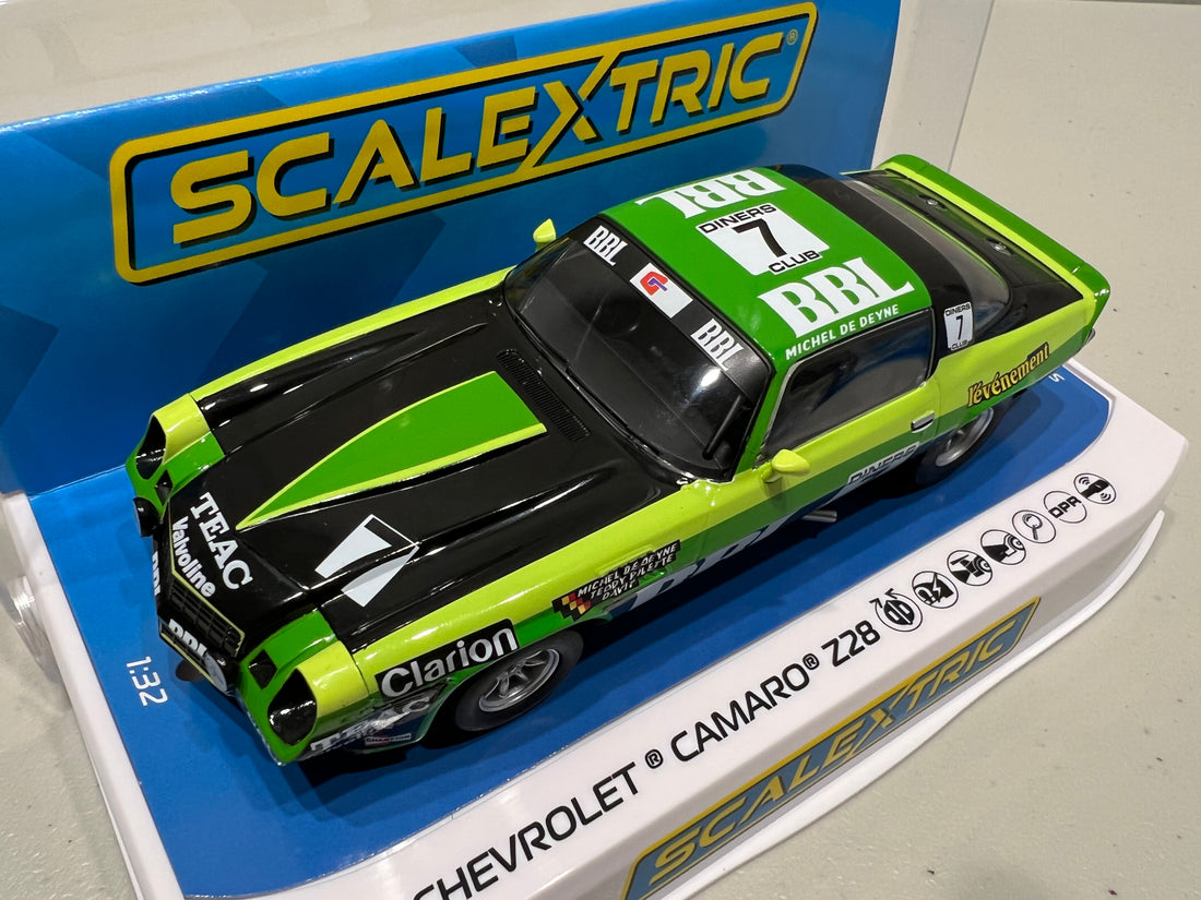 Scalextric Chevrolet Camaro Z28 Spa 24hrs 1981