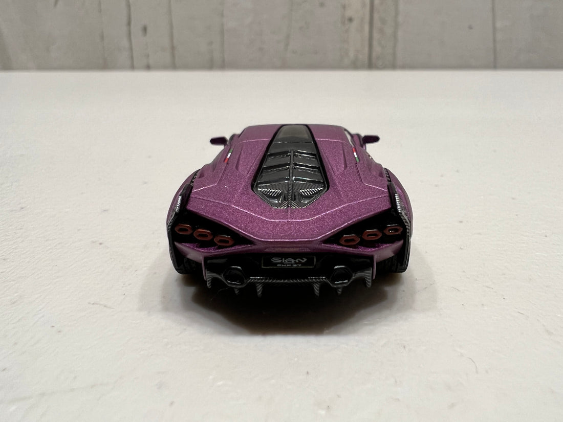 Lamborghini Sián FKP 37 Matte Viola SE30 - HK Exclusive - 1:64 Scale Diecast Model - Mini GT