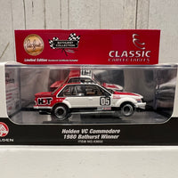 Holden VC Commodore - Peter Brock - 1980 Bathurst Winner - 1:43 Scale Diecast Model - CLASSIC CARLECTABLES